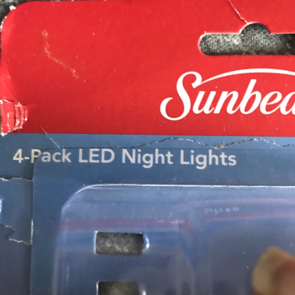 Sunbeam LED Night Lights - 3 Pack, White